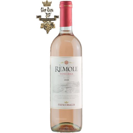 Rượu Vang Hồng Remole Toscana Rose có màu hồng pha lê tuyệt đẹp và vô cùng tinh tế. Mũi tràn ngập hương thơm trái cây và hương hoa tuyệt vời
