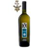 Rượu Vang Villa Angela X Vino Bianco có màu vàng rơm sáng với sắc xanh lục. Rõ ràng sắc thái trái cây của chuối, dứa và táo