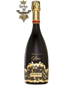 Rượu Champagne Rare Brut Millésimé 2002 là một loại rượu vang sủi bọt có hương thơm của các loại trái cây kỳ lạ, hương trái cây khô
