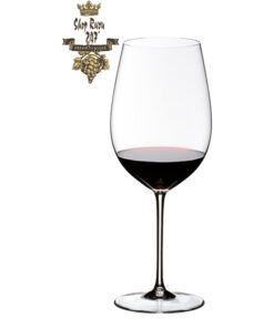 Ly pha lê uống rượu vang đỏ Riedelđược thiết kế để thưởng thức các loại rượu vang đỏ trẻ trung, đầy sức sống (lớn hơn 12% cồn)