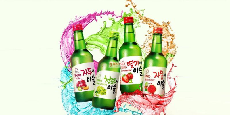 Rượu Soju Hàn Quốc thơm ngon và chất lượng