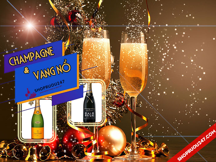 Tìm hiểu khái quát về Champagne và Vang nổ
