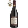 Rượu Vang Ý Masi Mazzano Amarone DOCG 2007 thể hiện một màu đỏ ruby ​​đậm đặc trên ly. Nếu bạn cho rượu tiếp xúc cùng một