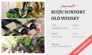 Rượu Suntory Old Whisky - Nét tinh hoa trong văn hóa Nhật Bản