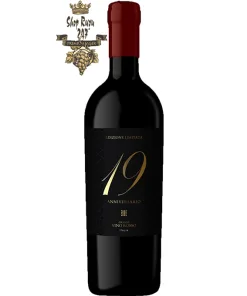 Rượu vang 19 Anniversario Vino Rosso là một loại rượu vang đỏ ngoạn mục. Một loại rượu có hương vị đậm đặc với gợi ý của mận khô