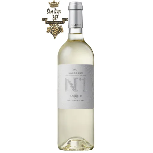 Rượu Vang Pháp Dourthe N°1 Sauvignon Blanc tỏa ra hương thơm trái cây họ cam quýt hấp dẫn của chanh và bưởi, phủ lên trên là một nốt hương khoáng chất