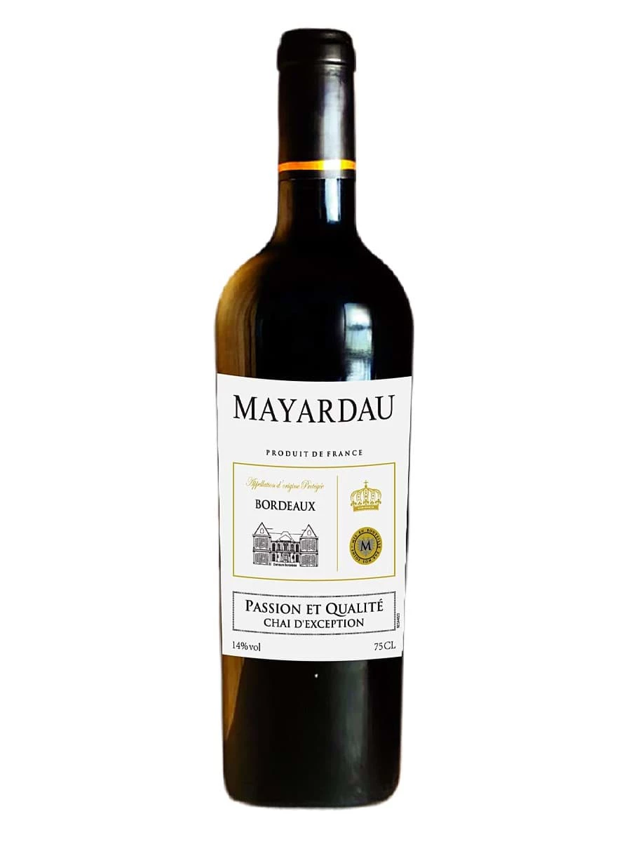 Rượu vang Pháp Mayardau Bordeaux 14%